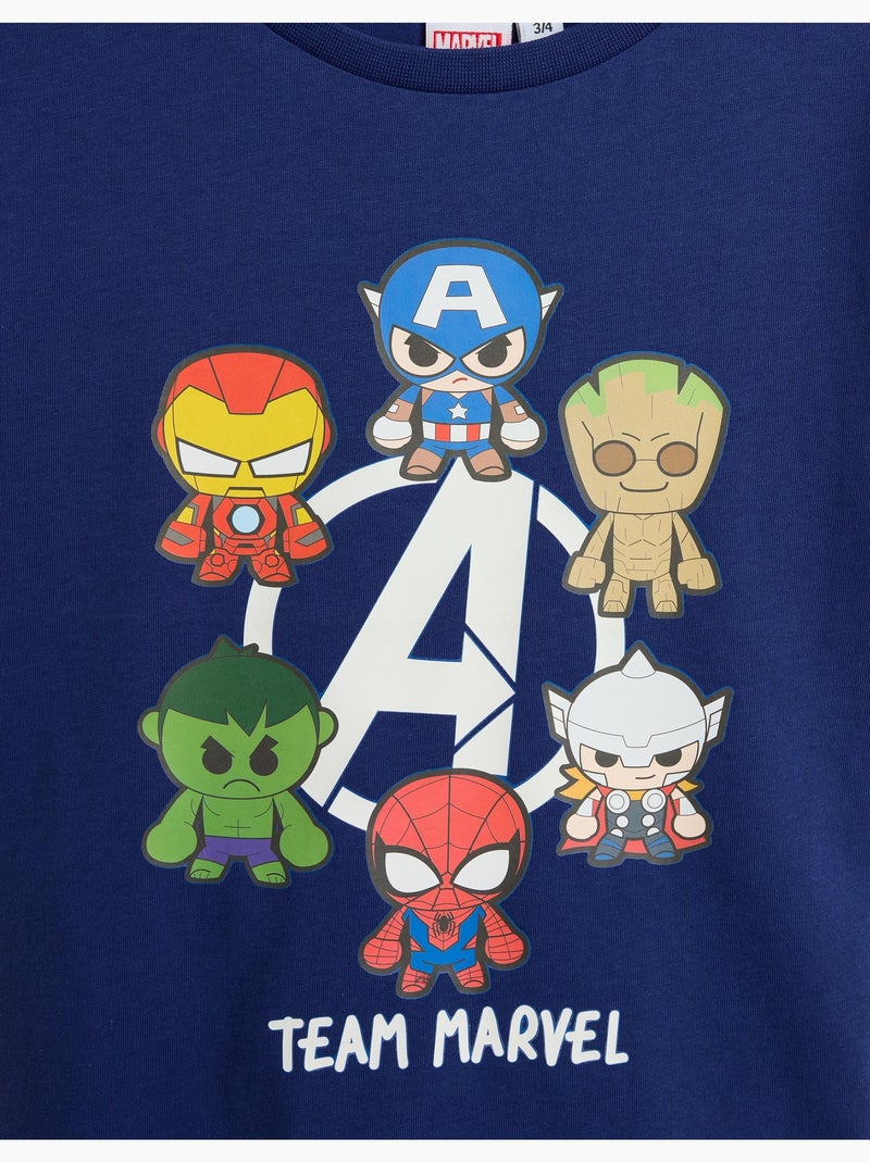 Camiseta Marvel, MO Fashion Azul - Kiabi