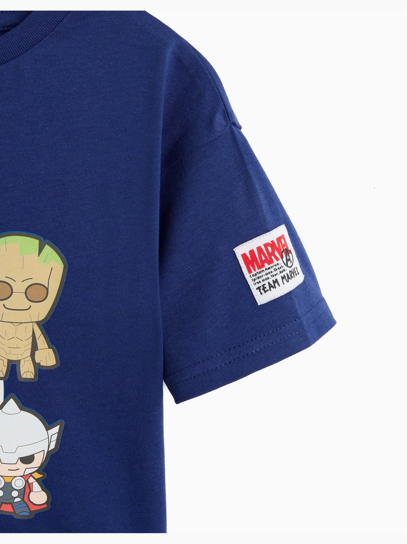 Camiseta Marvel, MO Fashion Azul - Kiabi