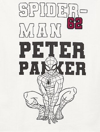 Camiseta 'Marvel' 'Spider-man' de manga larga