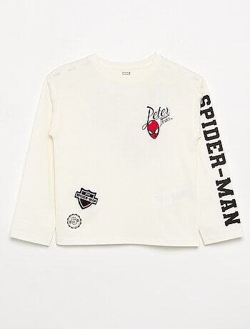 Camiseta 'Marvel' 'Spider-man' de manga larga