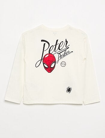 Camiseta 'Marvel' 'Spider-man' de manga larga