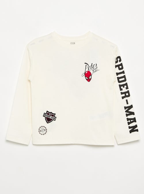 Camiseta 'Marvel' 'Spider-man' de manga larga - Kiabi