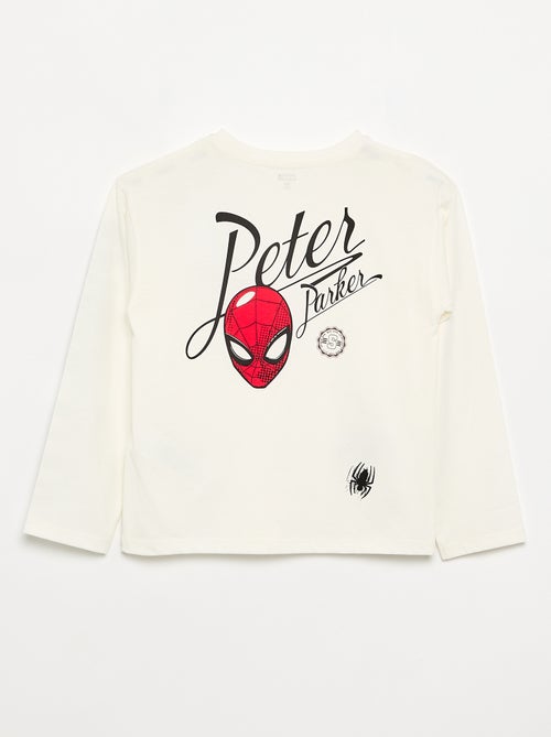 Camiseta 'Marvel' 'Spider-man' de manga larga - Kiabi