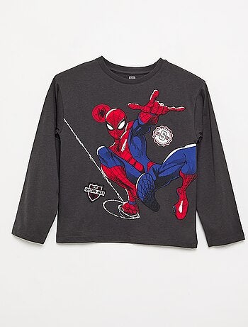 Camiseta 'Marvel' 'Spider-man' de manga larga
