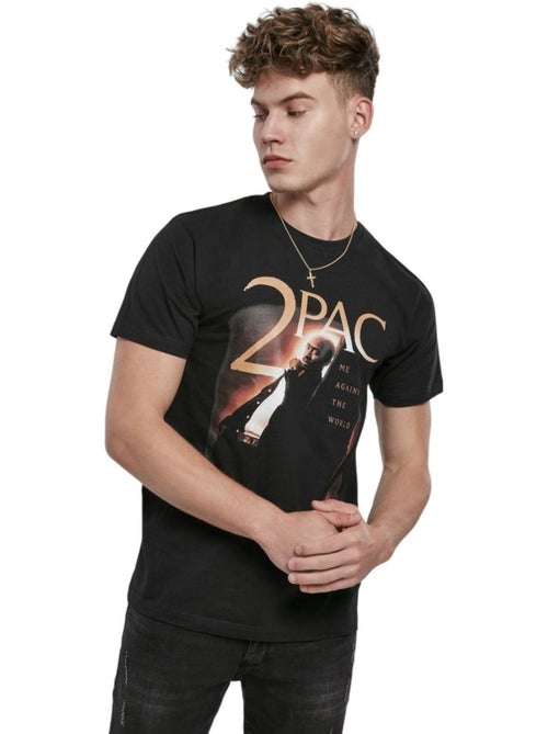 Camiseta me against the world cover diseño tupac shakur para hombre - mister tee - Kiabi Camiseta me against the world cover diseño tupac shakur para hombre - mister tee - Kiabi