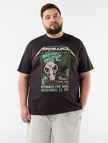 Camiseta Metallica de manga corta