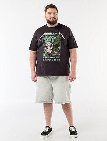 Camiseta Metallica de manga corta