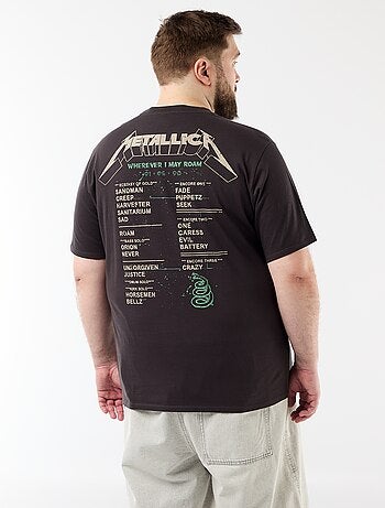 Camiseta Metallica de manga corta