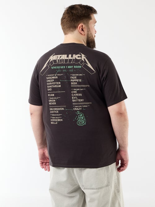 Camiseta Metallica de manga corta - Kiabi