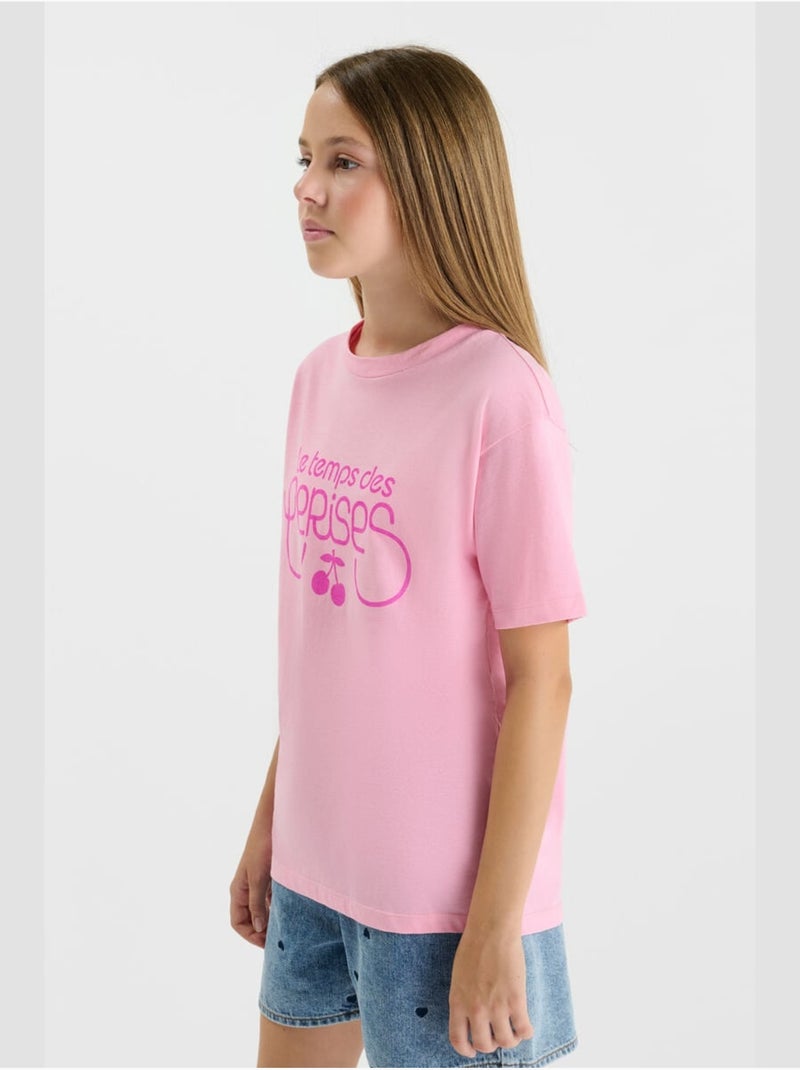 Camiseta MIAGI Rosa - Kiabi