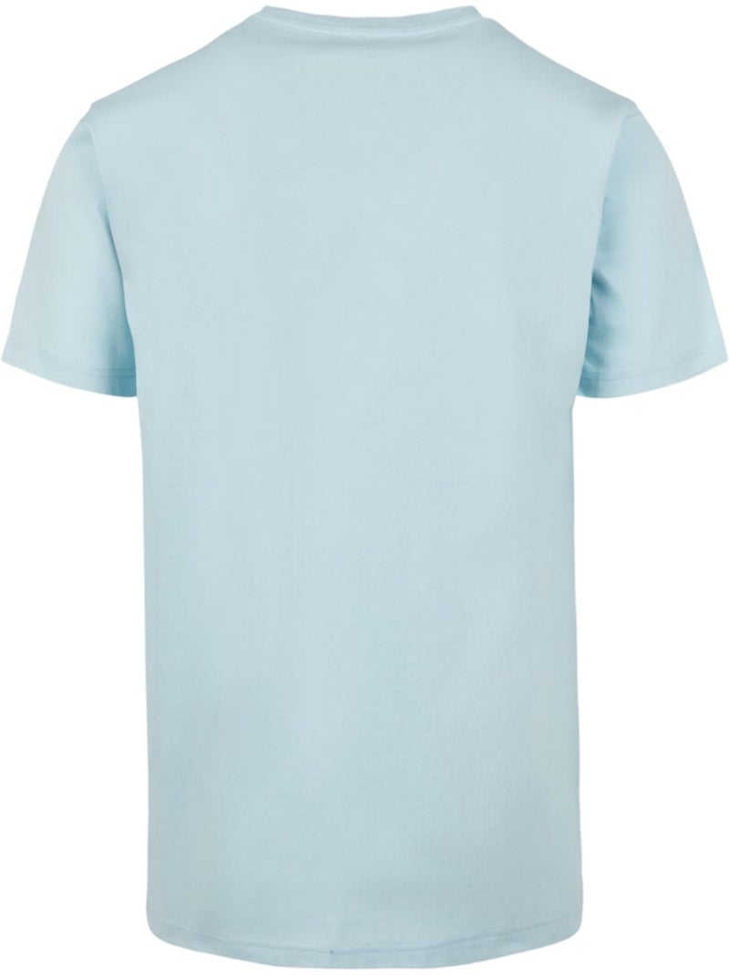 Camiseta miami diseño palma para hombre - mister tee Azul mediterráneo - Kiabi