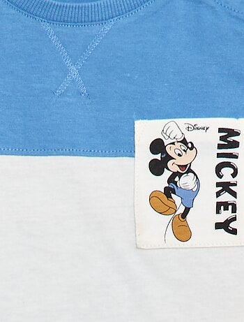 Camiseta 'Mickey' con bolsillo en el pecho 'Disney'