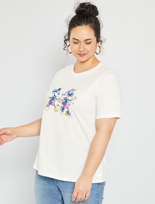 Camiseta 'Mickey' de 'Disney' - BLANCO - Kiabi - 12.00€