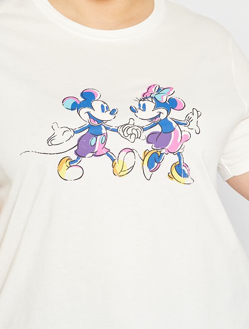 Camiseta 'Mickey' de 'Disney' - BLANCO - Kiabi - 12.00€