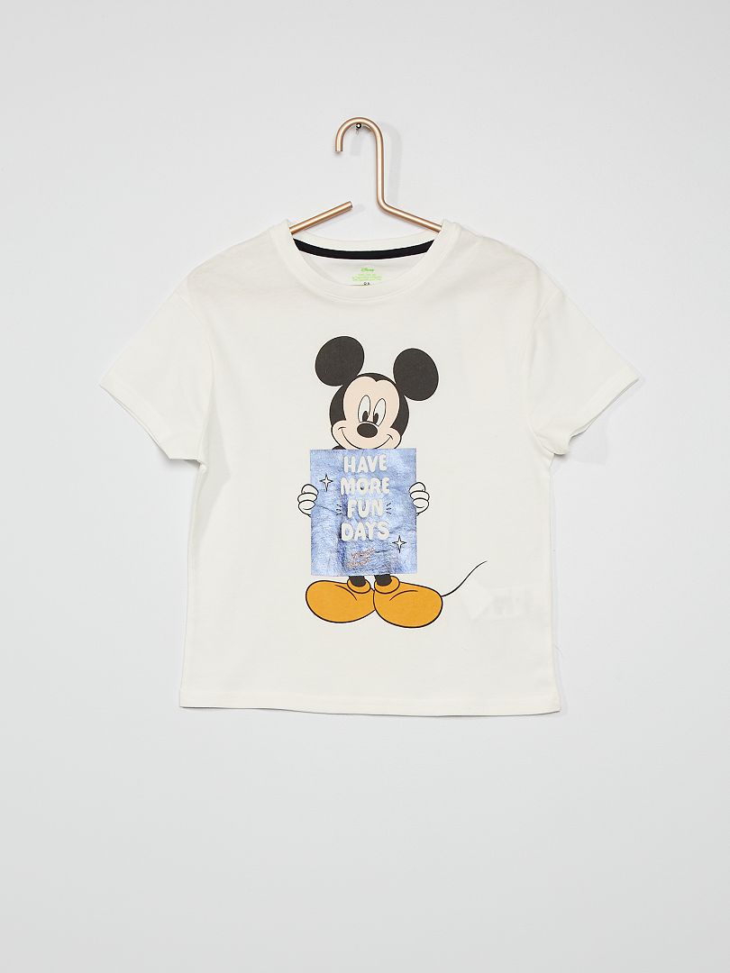 Camiseta 'Mickey' de 'Disney' BLANCO - Kiabi