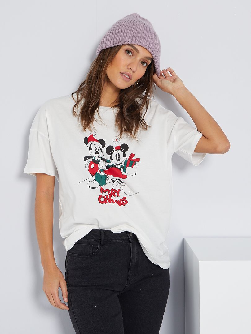 Camiseta 'Mickey & Minnie' BLANCO - Kiabi