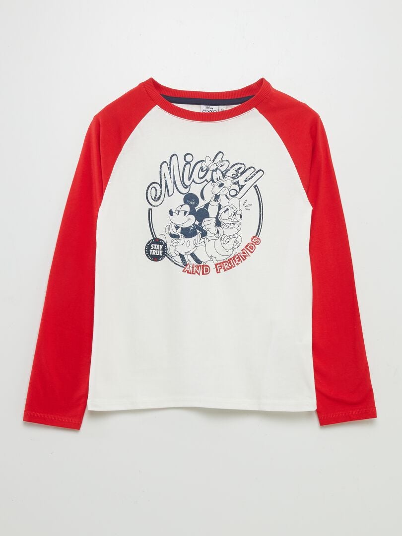 Camiseta 'Mickey' ROJO - Kiabi