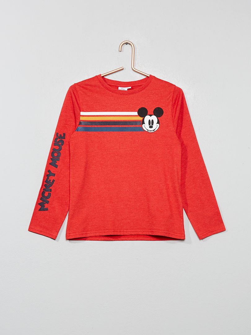 Camiseta 'Mickey' ROJO - Kiabi