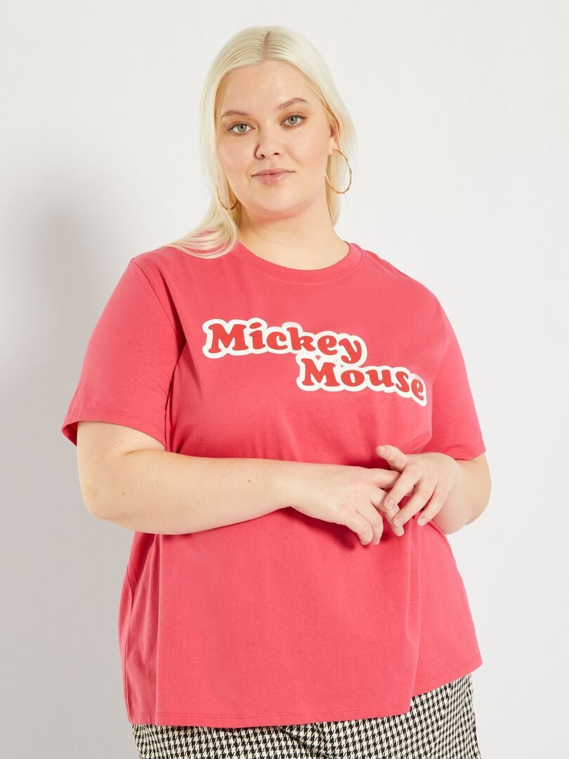 Camiseta 'Mickey' ROSA - Kiabi