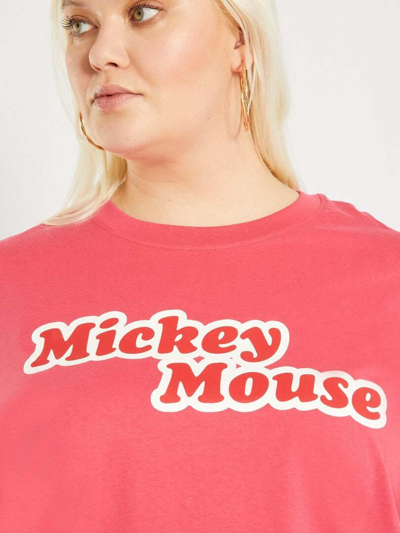 Camiseta 'Mickey' ROSA - Kiabi