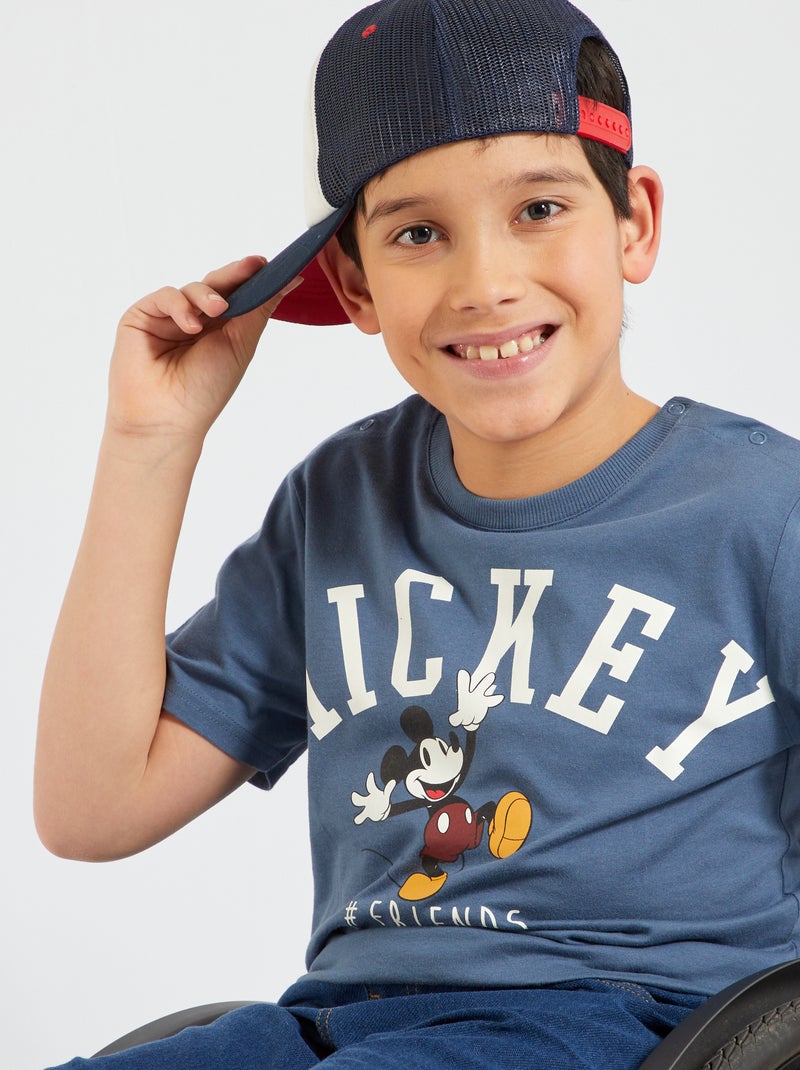 Camiseta 'Mickey' So Easy AZUL - Kiabi