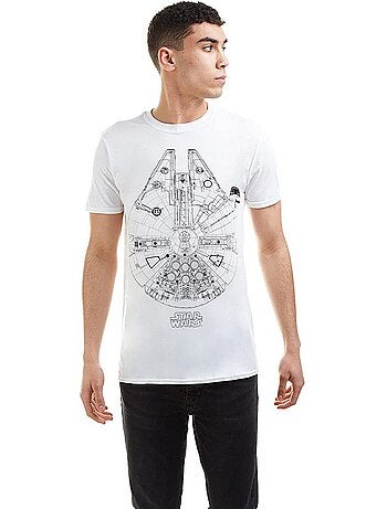 Camiseta millennium falcon para hombre - star wars