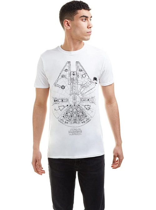 Camiseta millennium falcon para hombre - star wars - Kiabi Camiseta millennium falcon para hombre - star wars - Kiabi