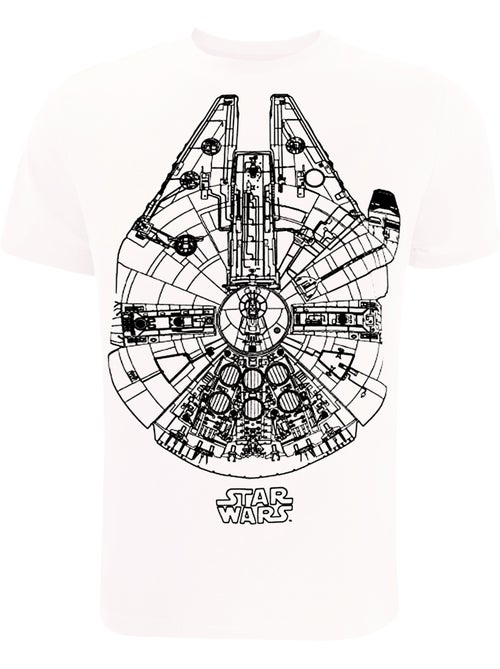 Camiseta millennium falcon para hombre - star wars - Kiabi Camiseta millennium falcon para hombre - star wars - Kiabi