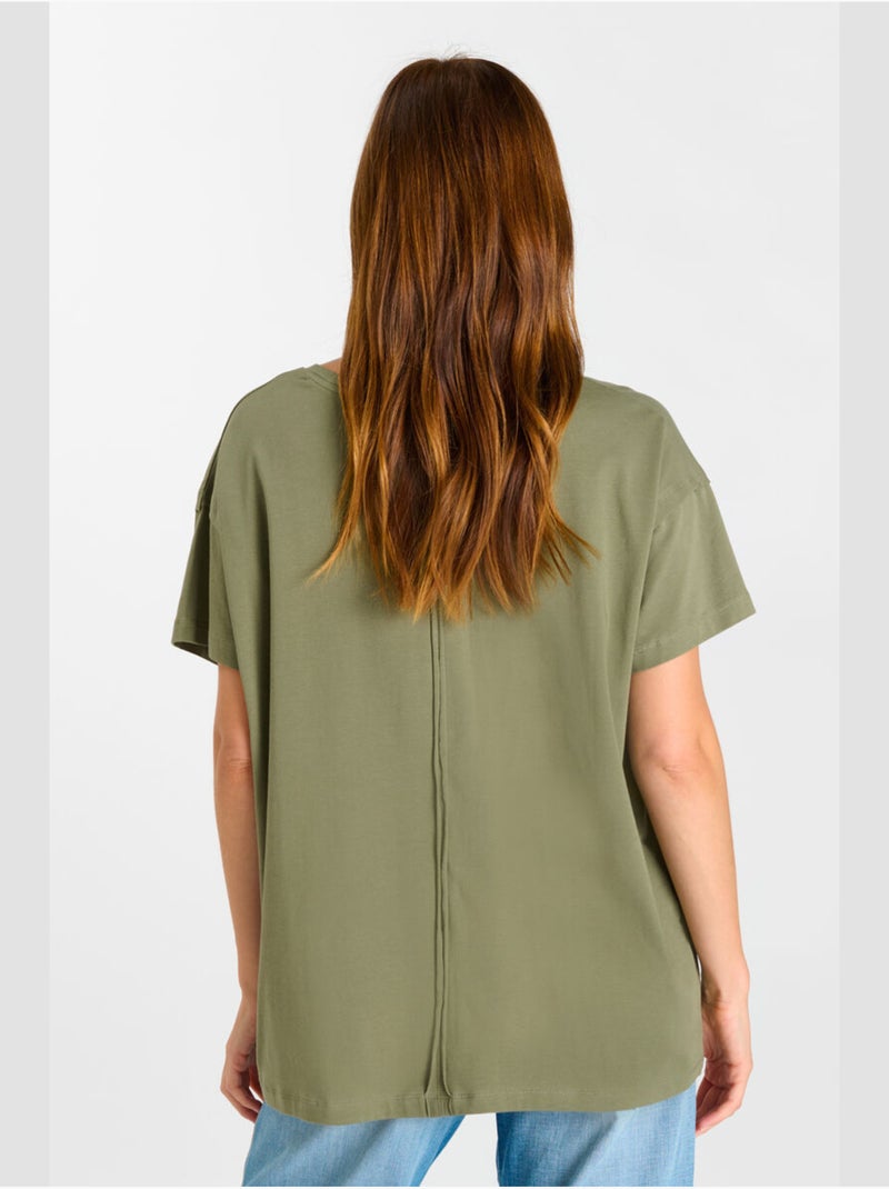 Camiseta MILOU Caqui - Kiabi