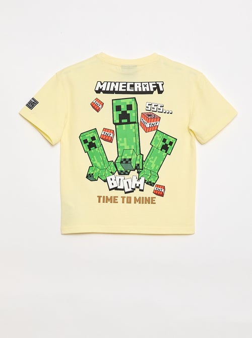 Camiseta 'Minecraft' de manga corta - Kiabi