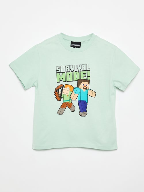 Camiseta 'Minecraft' de manga corta - Kiabi