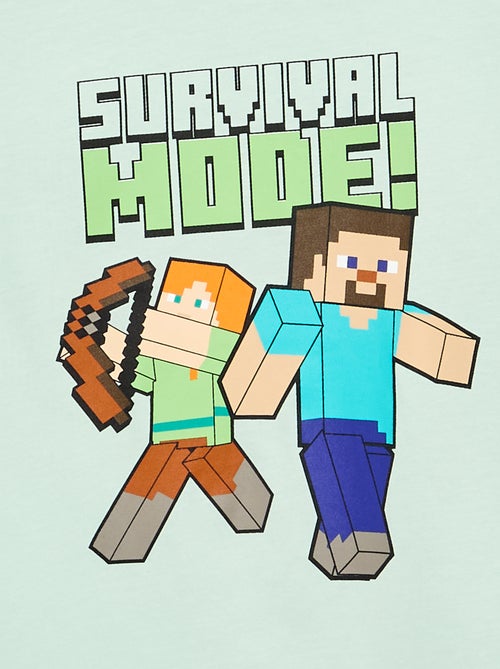 Camiseta 'Minecraft' de manga corta - Kiabi