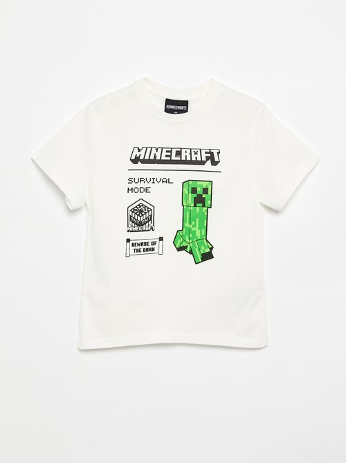 Camiseta 'Minecraft' de manga corta - Kiabi Camiseta 'Minecraft' de manga corta - Kiabi