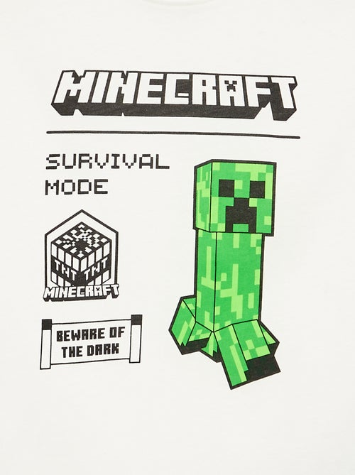 Camiseta 'Minecraft' de manga corta - Kiabi Camiseta 'Minecraft' de manga corta - Kiabi