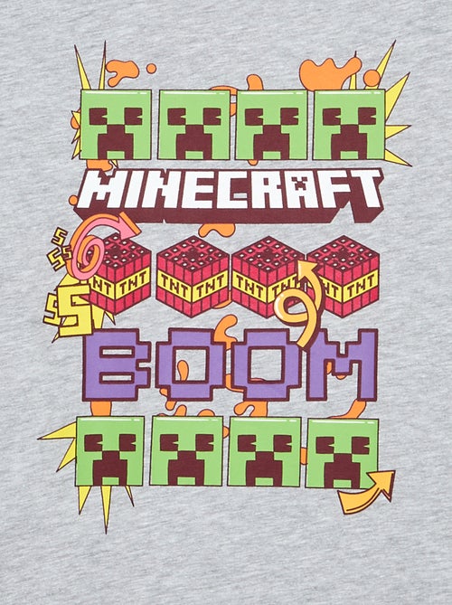 Camiseta 'Minecraft' de manga corta - Kiabi