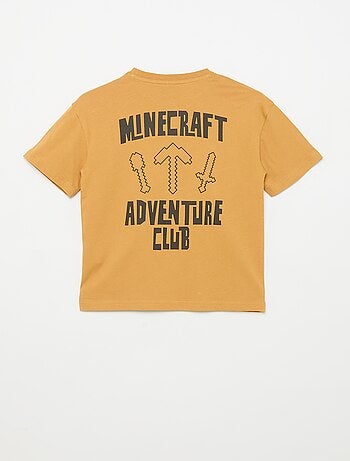 Camiseta 'Minecraft' de manga corta