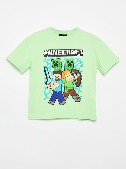 Camiseta 'Minecraft' de manga corta - Kiabi
