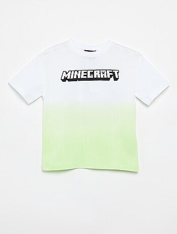 Camiseta 'Minecraft' de manga corta