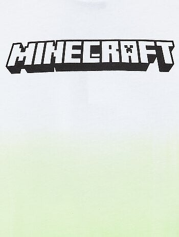 Camiseta 'Minecraft' de manga corta