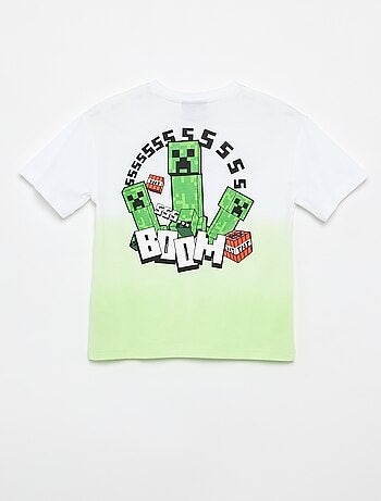 Camiseta 'Minecraft' de manga corta