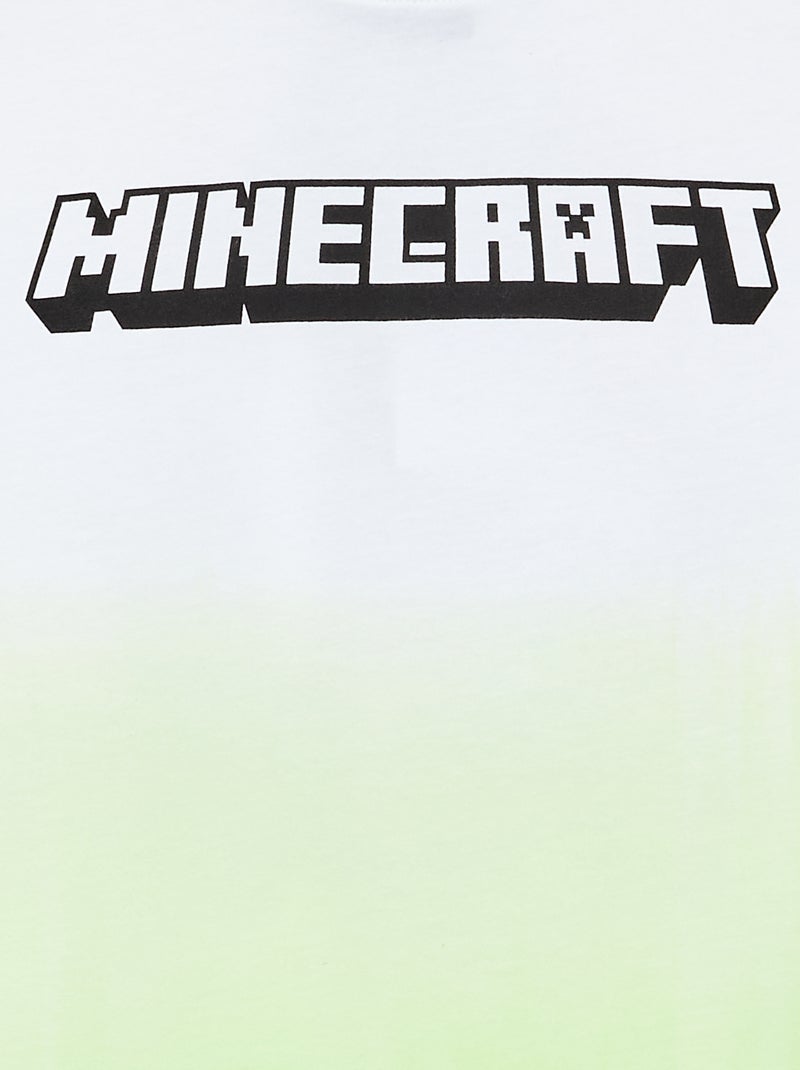 Camiseta 'Minecraft' de manga corta Verde - Kiabi