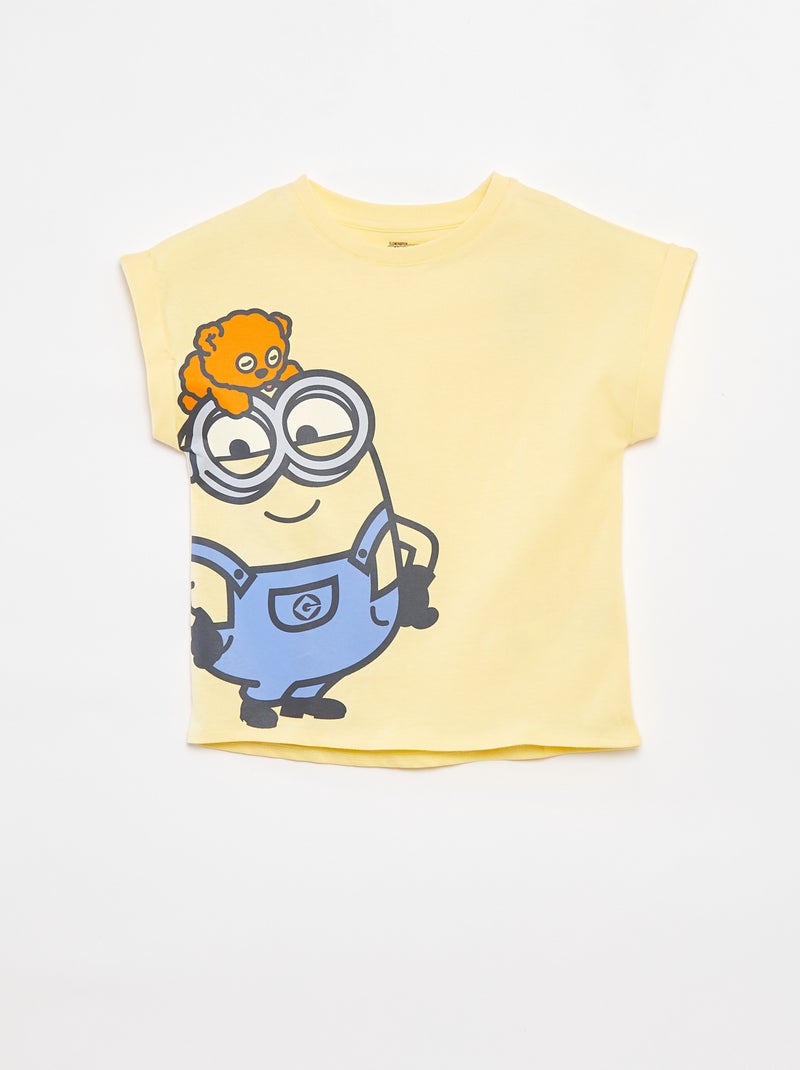 Camiseta 'Minions' de manga corta AMARILLO - Kiabi
