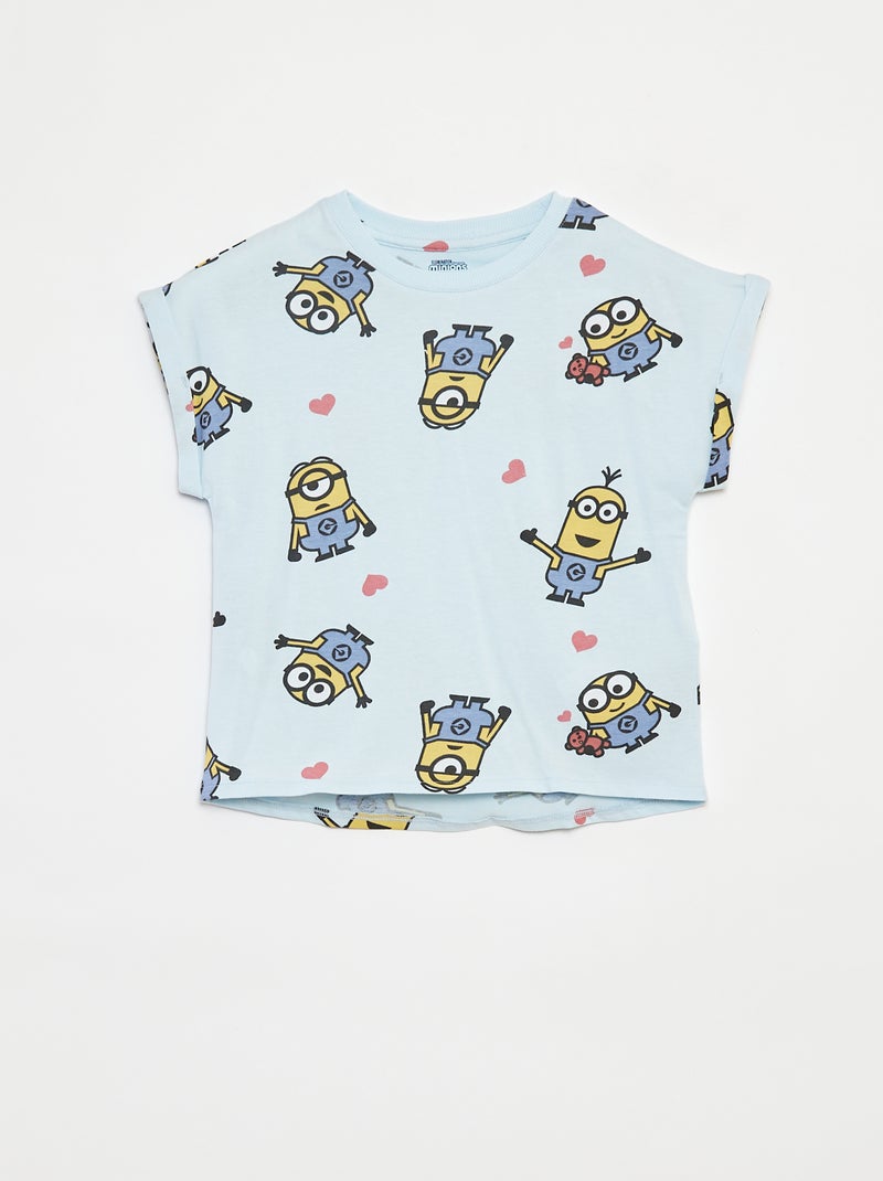 Camiseta 'Minions' de manga corta AZUL - Kiabi