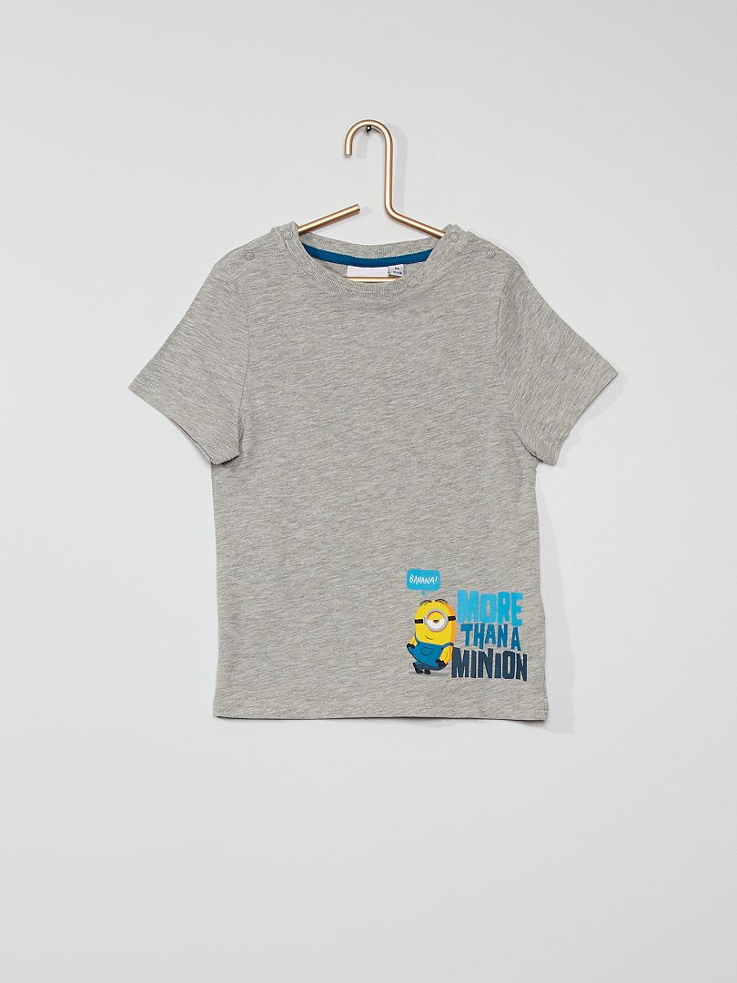 Camiseta 'Minions' GRIS - Kiabi