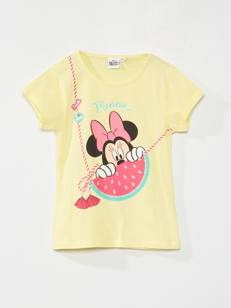 Camiseta 'Minnie' de 'Disney' amarillo - Kiabi
