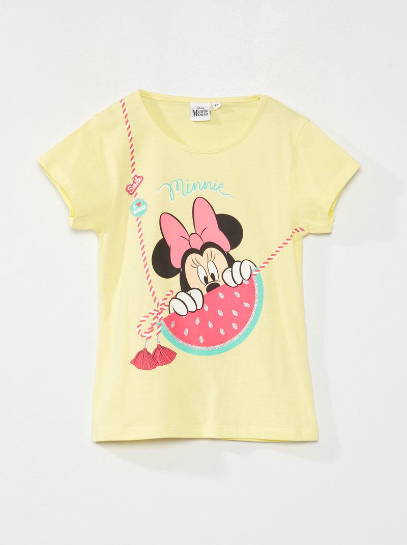 Camiseta 'Minnie' de 'Disney' amarillo - Kiabi