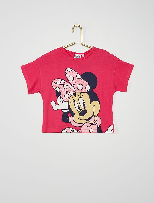 Camiseta 'Minnie' de 'Disney' - fucsia - Kiabi - 9.00€