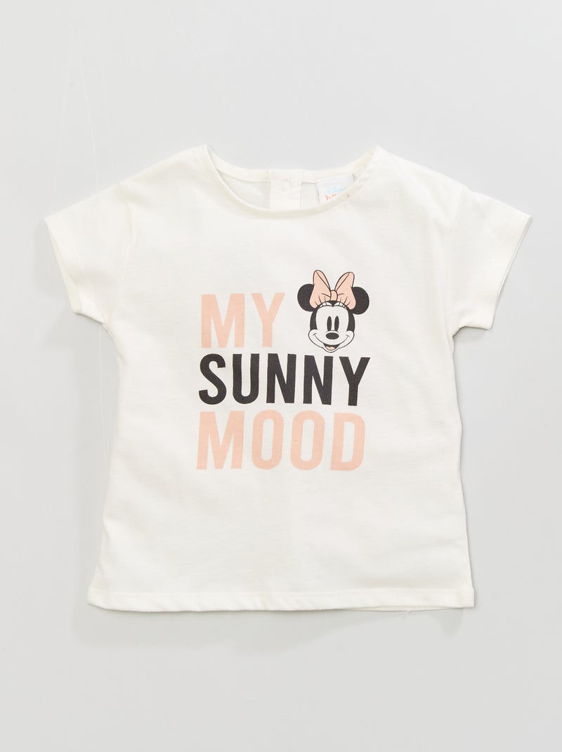 Camiseta 'Minnie' 'Disney' BLANCO - Kiabi