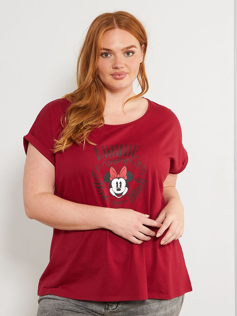 Camiseta 'Minnie' ROJO - Kiabi