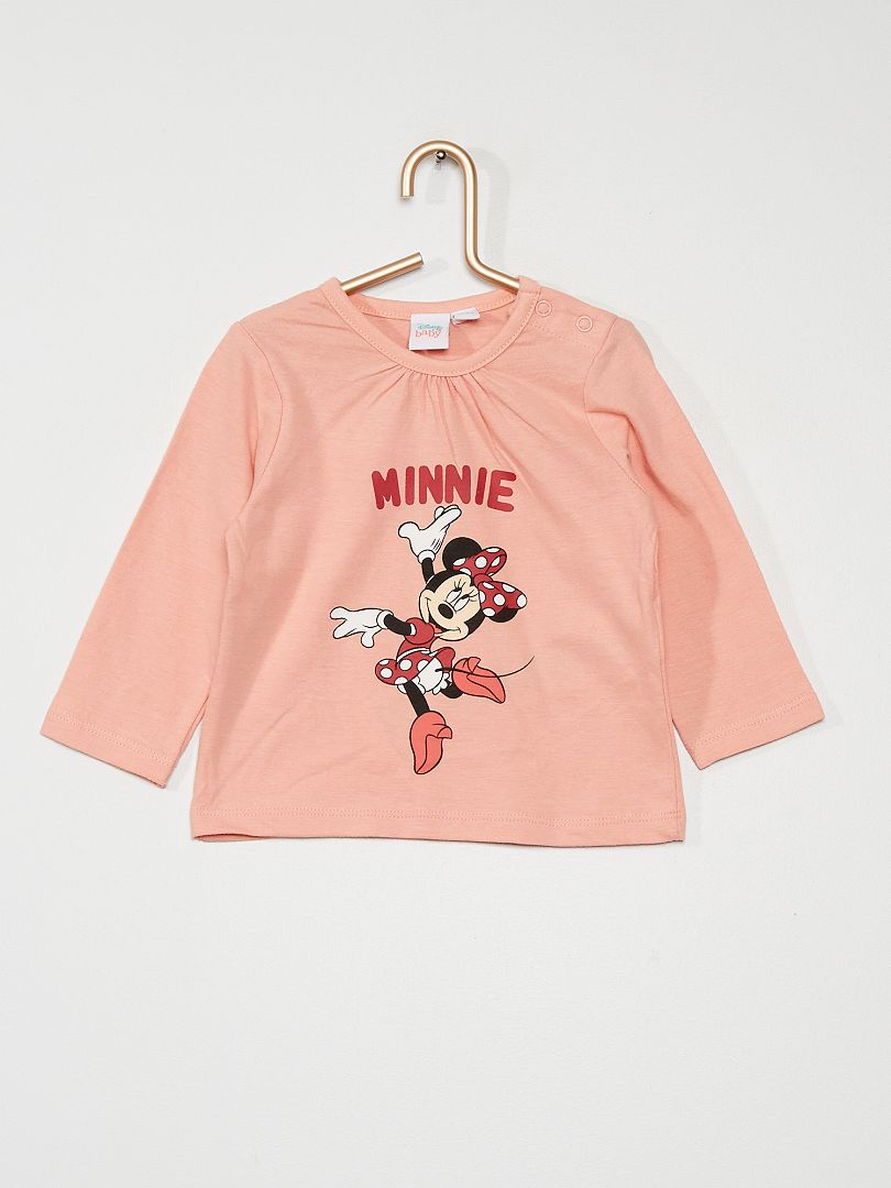 Camiseta 'Minnie' rosa - Kiabi
